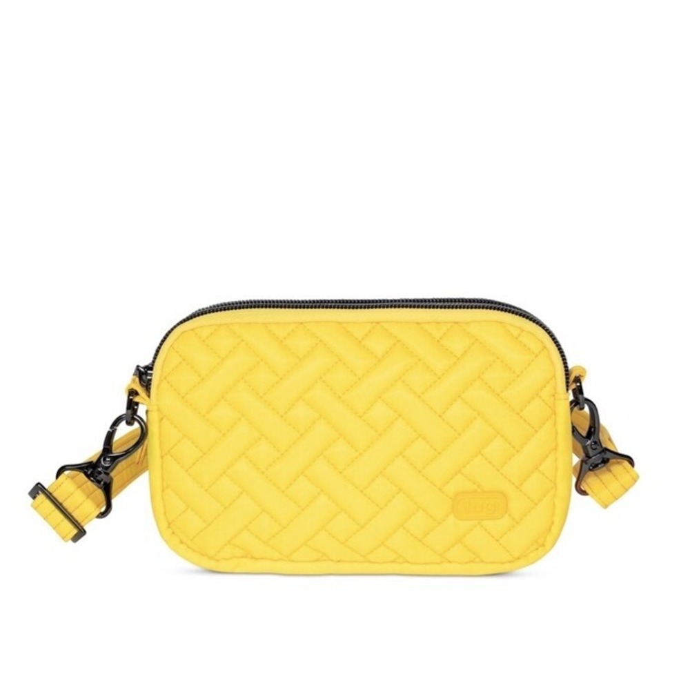 Lug Coupe Convertible Crossbody Bag Hip Pouch Yellow—-NWT